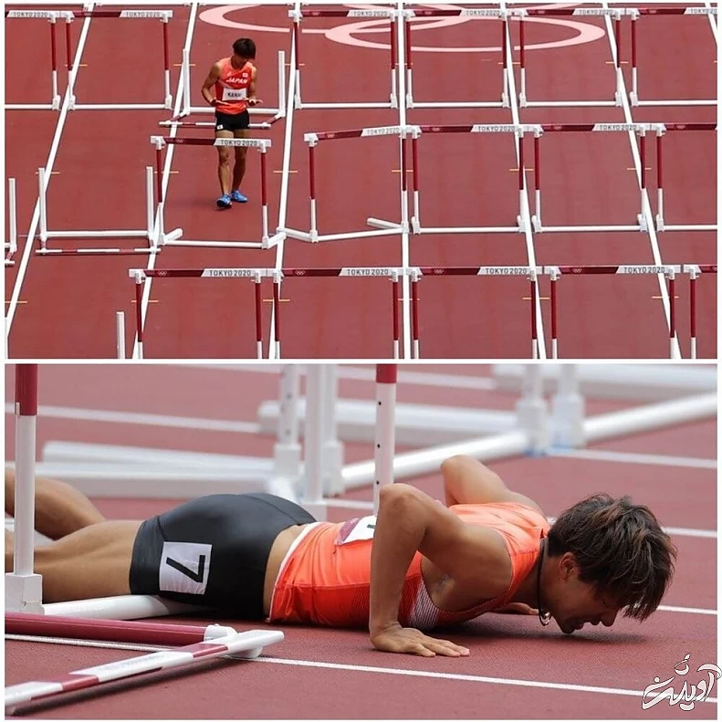 حرکات موزون یک آمریکایی در المپیک/عگس